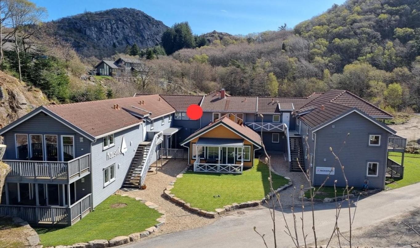 Hausvikstranda Lyngdal Exterior foto